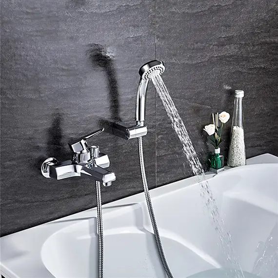 Смеситель для ванны Ledeme L3259 хром, изображение 6