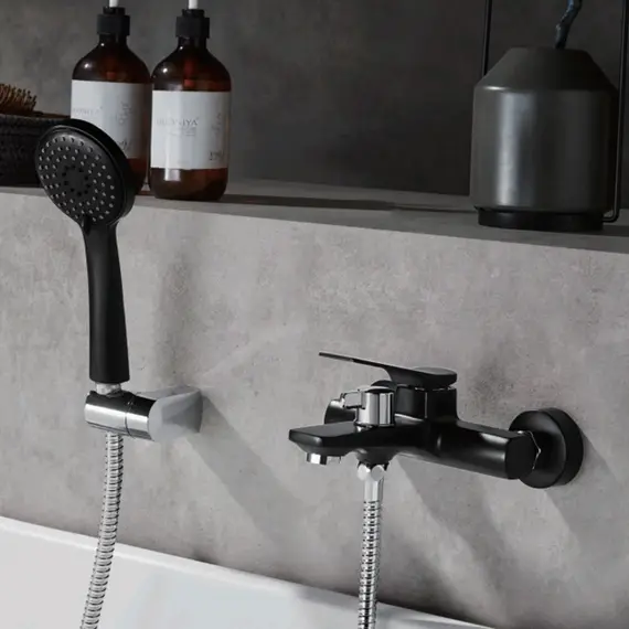 Смеситель для ванны Ledeme H75B L3275B черный, изображение 3