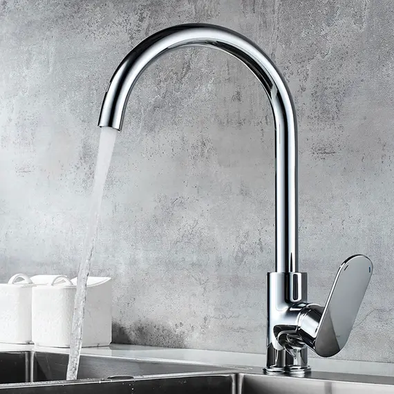 Смеситель для кухни Ledeme H10 L4010 хром, изображение 10