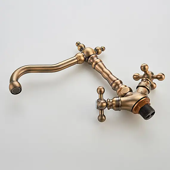 Смеситель для кухни Ledeme L4019C бронзовый, изображение 4