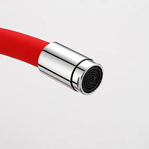 Смеситель для кухни с гибким изливом Ledeme L4022-1 хром, изображение 5