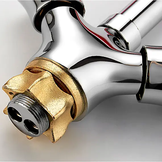 Смеситель для кухни с гибким изливом Ledeme L4022-1 хром, изображение 7