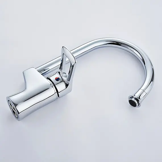 Смеситель для кухни Ledeme 7 L4025 хром, изображение 4