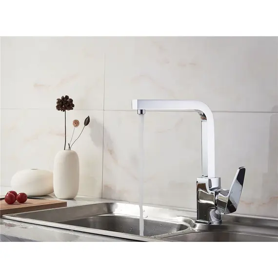 Смеситель для кухни Ledeme H30 L4030-2 хром, изображение 4