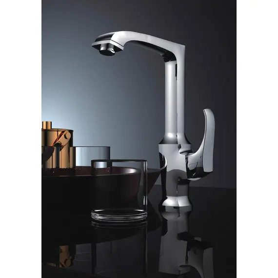 Смеситель для кухни Ledeme H42 L4042 хром, изображение 3