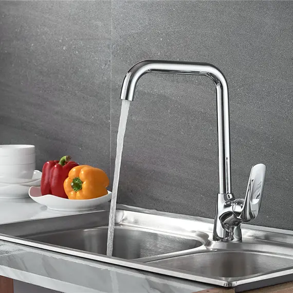 Смеситель для кухни Ledeme H48 L4048 хром, изображение 6