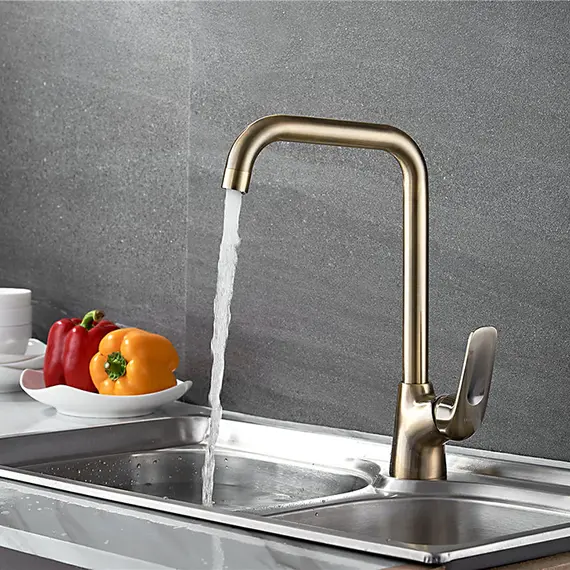 Смеситель для кухни Ledeme H48C L4048C бронзовый, изображение 3