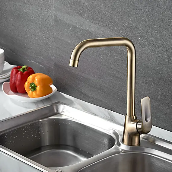 Смеситель для кухни Ledeme H48C L4048C бронзовый, изображение 4