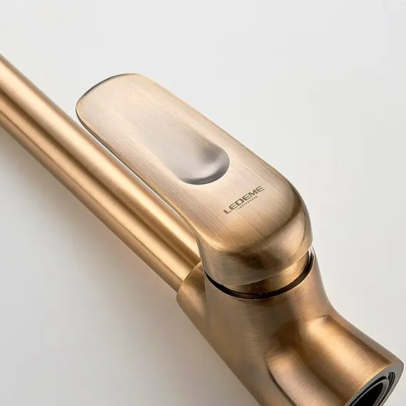 Смеситель для кухни Ledeme H48C L4048C бронзовый, изображение 5