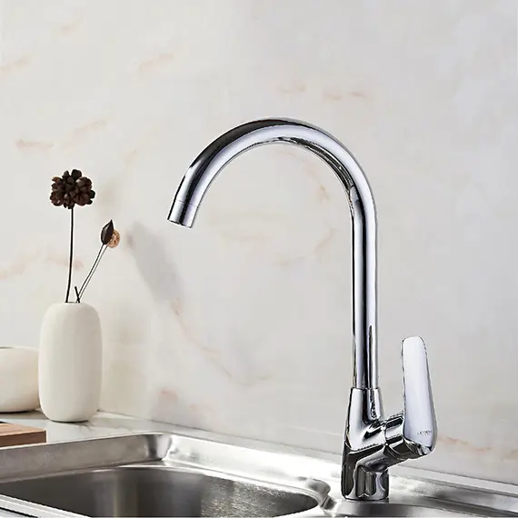 Смеситель для кухни Ledeme H51 L4051 хром, изображение 4