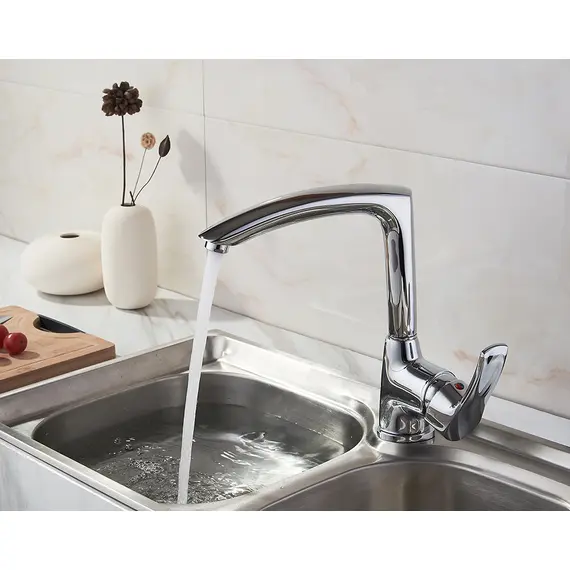 Смеситель для кухни Ledeme H64 L4064 хром, изображение 3