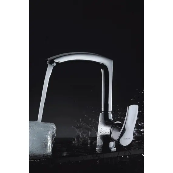 Смеситель для кухни Ledeme H64 L4064 хром, изображение 4