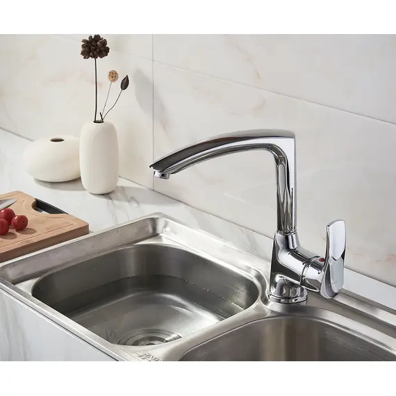 Смеситель для кухни Ledeme H64 L4064 хром, изображение 5