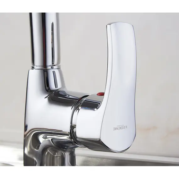 Смеситель для кухни Ledeme H64 L4064 хром, изображение 7