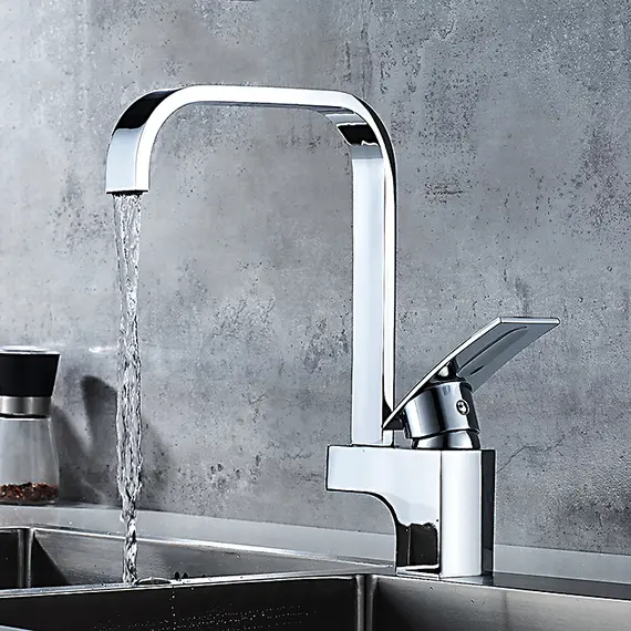 Смеситель для кухни Ledeme H70 L4070 хром, изображение 3