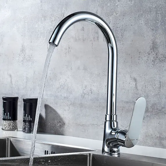 Смеситель для кухни Ledeme H72 L4072 хром, изображение 3