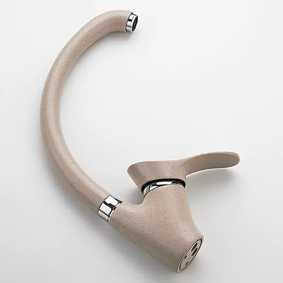 Смеситель для кухни Ledeme L4101K бежевый, изображение 4