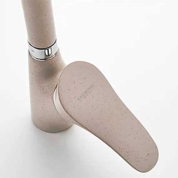 Смеситель для кухни Ledeme L4101K бежевый, изображение 7