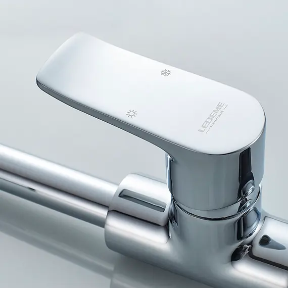 Смеситель для кухни Ledeme H34 L4134-2 хром, изображение 6