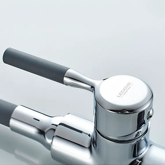 Смеситель для кухни с гибким изливом с душем Ledeme Rainbow L4199-9 хром, изображение 6