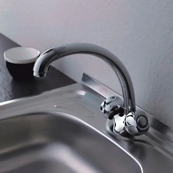 Смеситель для кухни Ledeme H26 L4226 хром, изображение 4