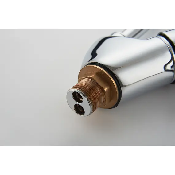 Смеситель для кухни с гибким изливом с душем Ledeme L4304 хром, изображение 10