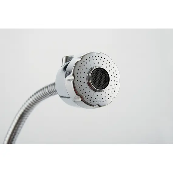 Смеситель для кухни с гибким изливом с душем Ledeme L4304 хром, изображение 11