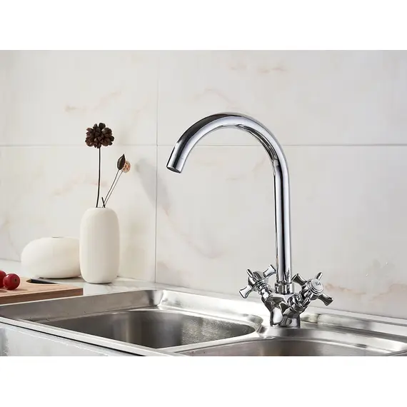 Смеситель для кухни Ledeme H11 L4311-2 хром, изображение 4