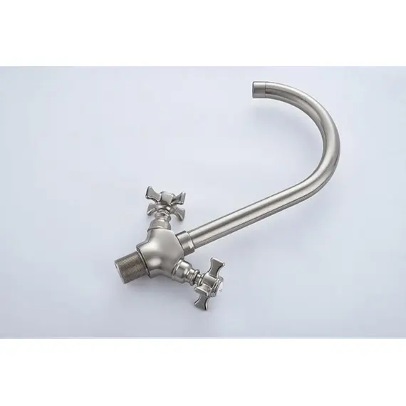 Смеситель для кухни Ledeme H11A L4311A-2 суперсталь, изображение 5