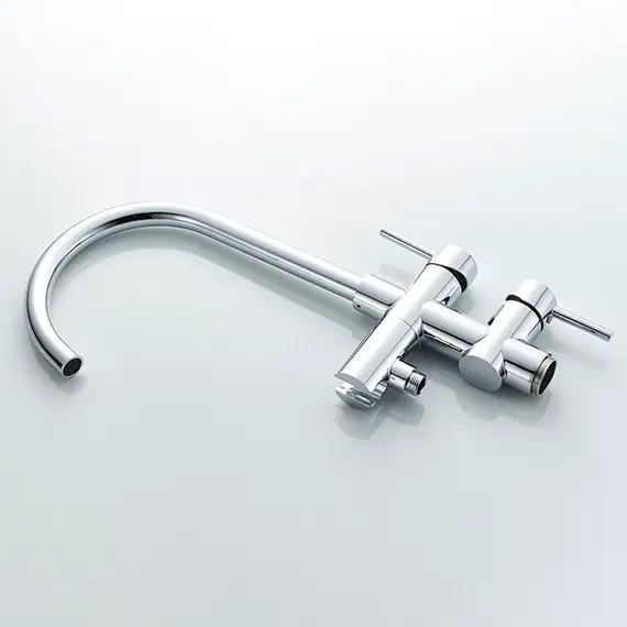 Напольный смеситель для ванны Gerhans K13219 хром, изображение 3