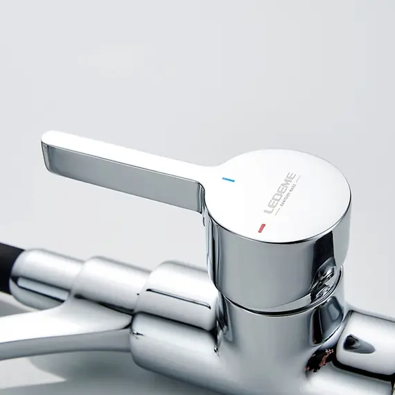 Смеситель для кухни с гибким изливом с душем Ledeme L4499-2 хром, изображение 6