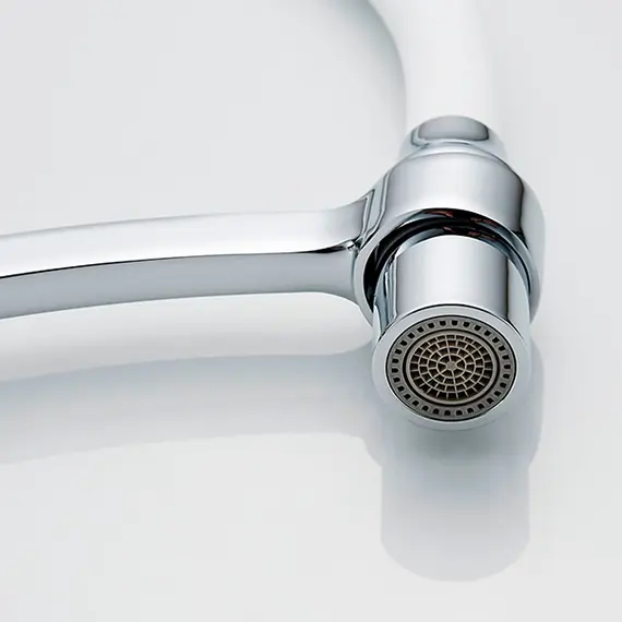 Смеситель для кухни с гибким изливом с душем Ledeme L4499-3 хром, изображение 6