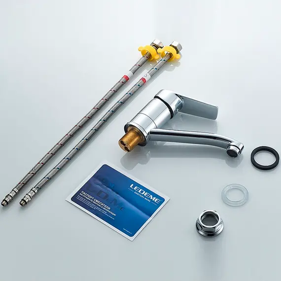 Смеситель для кухни Ledeme H40 L4540-2 хром, изображение 10