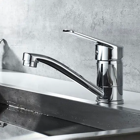 Смеситель для кухни Ledeme H40 L4540-2 хром, изображение 3