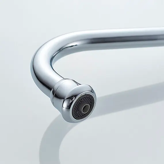 Смеситель для кухни со встроенным краном под фильтр питьевой воды Ledeme L4555-3 хром, изображение 6