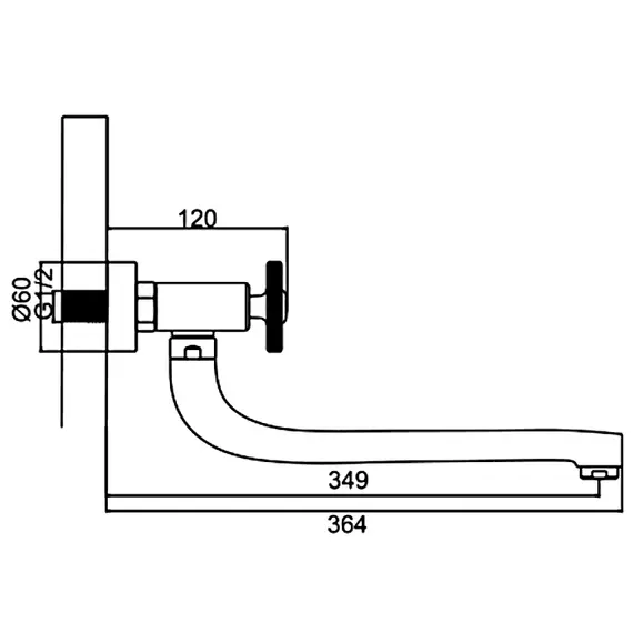 Смеситель для кухни Ledeme H89 L4689 хром, изображение 2
