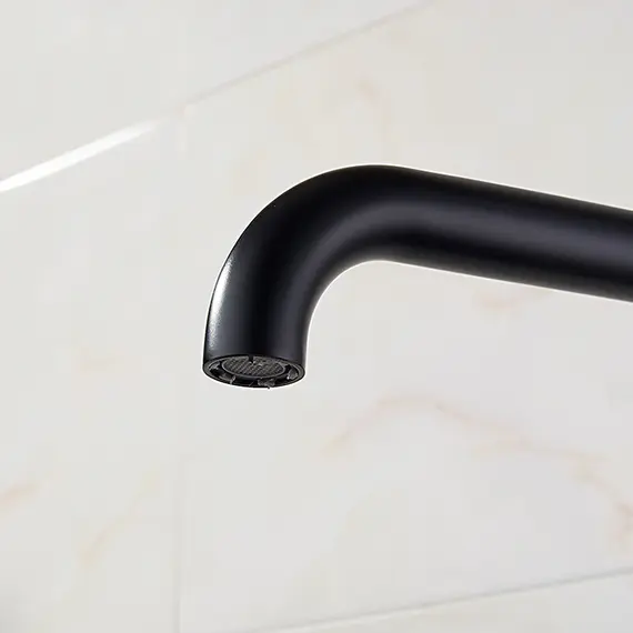 Смеситель для кухни Ledeme R L4069B черный, изображение 8