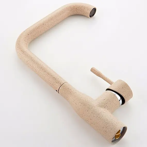 Смеситель для кухни Ledeme R L4698M бежевый, изображение 6