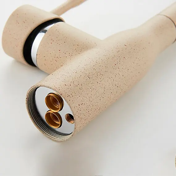 Смеситель для кухни Ledeme R L4698M бежевый, изображение 9