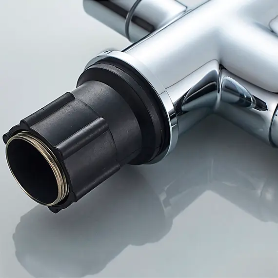 Смеситель для кухни с гибким изливом и встроенным краном под фильтр питьевой воды Ledeme L4755-9 хром, изображение 5