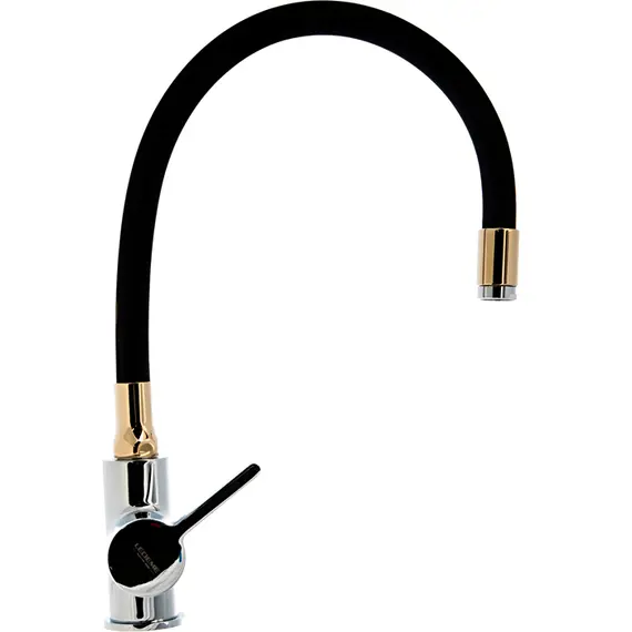 Смеситель для кухни с гибким изливом Ledeme Rainbow L4898-10 хром, изображение 6