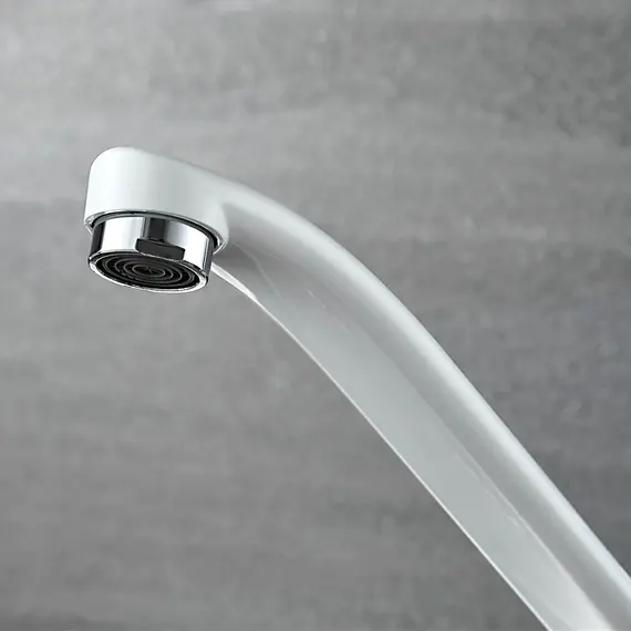 Смеситель для кухни Ledeme H03W L4903W белый/хром, изображение 6