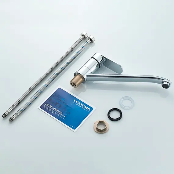 Смеситель для кухни Ledeme H10 L4910 хром, изображение 8