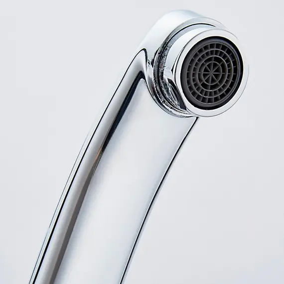 Локтевой смеситель для раковины Ledeme L4979 хирургический хром, изображение 10