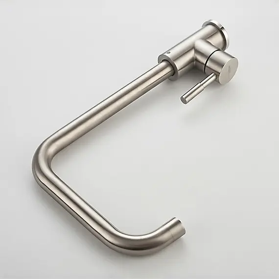 Смеситель для кухни Ledeme R L4998-4 суперсталь, изображение 6