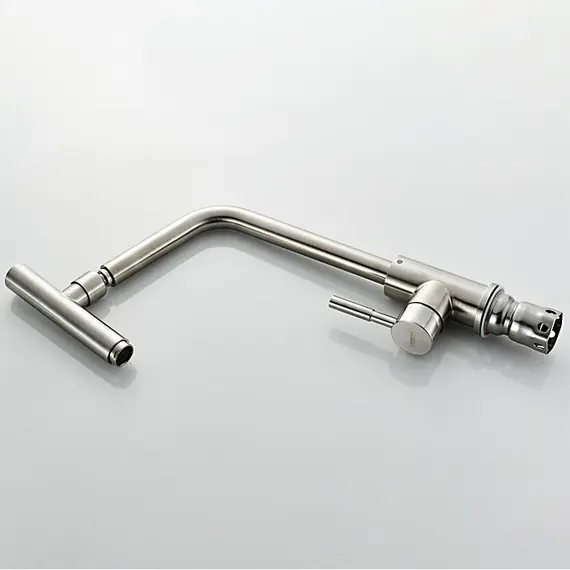 Смеситель для кухни Ledeme R L4998-5 суперсталь, изображение 5