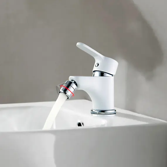 Смеситель для биде Ledeme H03W L5003W белый/хром, изображение 3