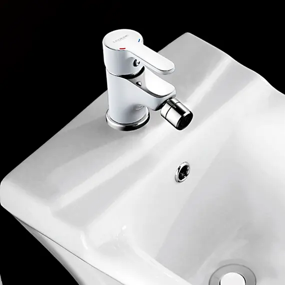 Смеситель для биде Ledeme H03W L5003W белый/хром, изображение 4