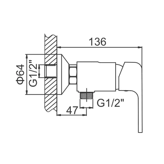 Смеситель с гигиеническим душем Ledeme H44 L5244 хром, изображение 2