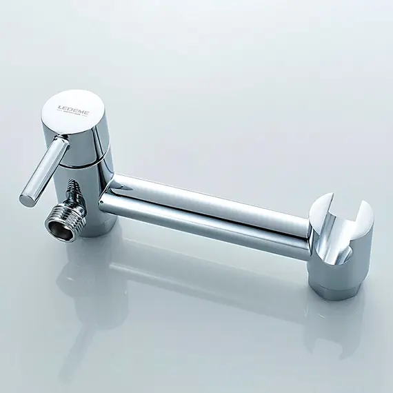 Смеситель с гигиеническим душем Ledeme R L5398-6 хром, изображение 8